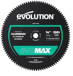 Evolution Циркулярен диск за алуминий evo AL 14 EVOMAX / EVOLUTION A355TCT-100CSMAX-7114 / (EVO A355TCT-100CSM)