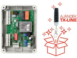  ECO-1 433Mhz univerzális vevővel/350W/egymotoros vezérlés + TX-LINE távadó
