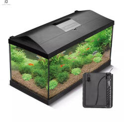 AQUAEL Leddy 60 Day& Night 2.0 BIO-FS black - akvárium szett (fekete) 54liter (60x30x30cm) (124525)