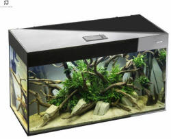 AQUAEL Akvárium Szett Glossy fekete CUBE ST, D& N (132492)