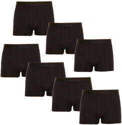 Nedeto 7PACK Férfi boxeralsó Nedeto fekete (7NB001) L - pepita