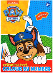 Magic Toys Mancs Őrjárat: Színezz számok szerint - Matricás kifestőkönyv