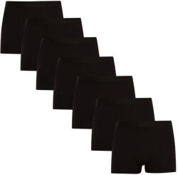 Nedeto 7PACK Férfi boxeralsó Nedeto fekete (7NDTB001) M - pepita