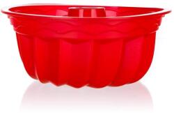 BANQUET szilikon kuglófforma, CULINARIA piros, 24 × 24 × 10 cm (31260413)