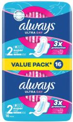 Always Șervețel sanitar Always Ultra Day Super cu aripi 16 bucăți (10FC010189)