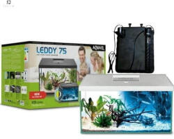 AQUAEL Leddy 75 Day& Night 2.0 BIO-FS white - akvárium szett (fehér) 105 liter (75x35x40cm) (124529)