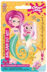 Estetica Balsam de buze Mermaid, căpșuni și bezea, 4 g + Breloc