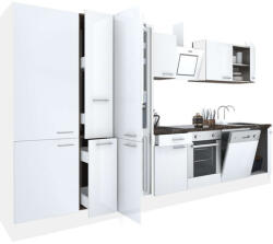 Leziter Yorki 370 konyhabútor alsó sütős, alulfagyasztós hűtős kivitelben