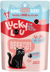 Lucky Lou 2x300g Lucky Lou Adult Szárnyas & marha nedves macskatáp