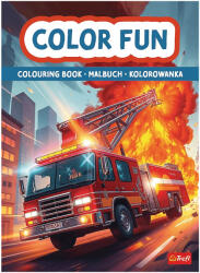 Trefl Hősök a városban mentőjárművek kifestőkönyv - Trefl