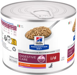 Hill's Prescription Diet 24x200g Hill's Prescription Diet i/d Digestive Care Puppy csirke nedves kutyatáp