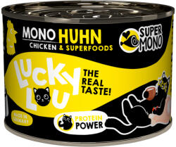Lucky Lou 24x200g Lucky Lou SuperMono2 csirke nedves macskatáp