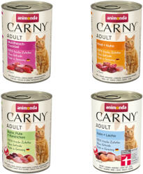Animonda 12x400g animonda Carny Adult Gourmet válogatás nedves macskatáp