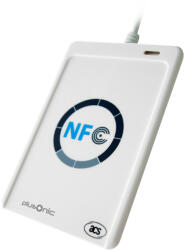 ALLNET PLCR-NFC chipkártya olvasó USB 1.1 Fehér (PLCR-NFC)