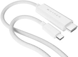 HYPER HD6007WHGL HDMI kábel 2, 5 M USB-C HDMI A-típus (Standard) Fehér (HD6007WHGL)
