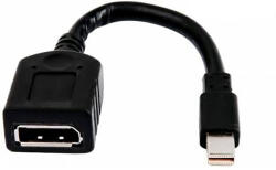 HP Single miniDP-to-DP Adapter Cable DisplayPort Mini DisplayPort Fekete (2MY05AA)