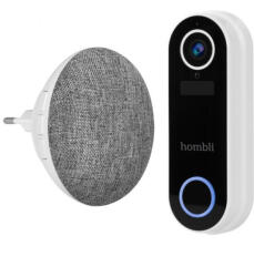 Hombli Smart Doorbell Pack Fekete, Fehér (HBDP-0109)