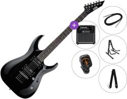 ESP MH-10KIT SET 2 Black Elektromos gitár