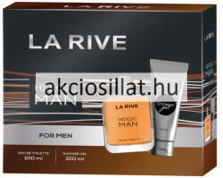 La Rive Heroic Man ajándékcsomag (EDT + Tusfürdő)