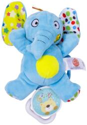 Biba Toys Zenélő oroszlán vagy elefánt plüss bébijáték Ajánlott 0-1 éves korig unisex (92842)