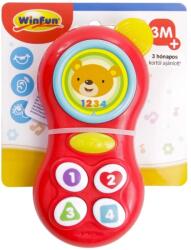 WinFun Maci zenélő bébi mobiltelefon Ajánlott 0, 25-1 éves korig unisex (98753)