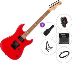 PSD Guitars SPS-100 SET Red Elektromos gitár