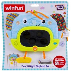 WinFun Elefánt ágyra akasztós bébijáték Ajánlott 0-1 éves korig unisex (57344)