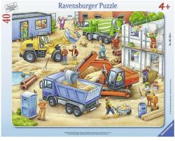 Ravensburger Nagy munkagépek 40 darabos puzzle Ajánlott 3-6 éves korig fiúknak [Cikkszám 09088]