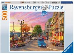 Ravensburger Párizsi este 500 darabos puzzle Ajánlott 6-10 éves korig unisex [Cikkszám 42608]