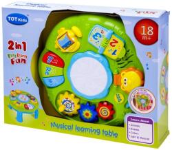 Retoys Zenélő bébi játszóasztal - angol Ajánlott 0-1 éves korig unisex (84753)