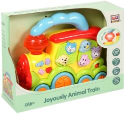 Retoys Zenélő állatvonat bébijáték Ajánlott 1-3 éves korig unisex (36988)