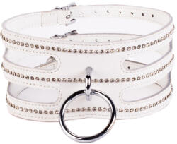 Devil Sticks Designer Traingo Collar Calf Softy Leather White