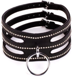 Devil Sticks Designer Traingo Collar Calf Softy Leather Black