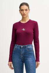 Calvin Klein hosszú ujjú lila, LV047A803G - lila S - answear - 25 990 Ft