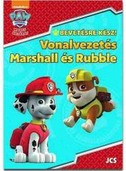 JCS Média Mancs Őrjárat: Vonalvezetés - Marshall és Rubble foglalkoztató füzet