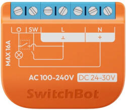 SwitchBot Smart SwitchBot relés kapcsoló 1PM (W5502310) - blacktip