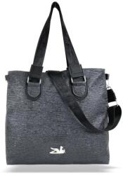 ZELLIA Női Válltáska 23104 Grafit - Groove - (ZLK-23104-22563026)