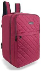 ZELLIA Hátizsák | Kézipoggyász Hz-104 Piros - Steppelt - Vízlepergetős - 40 X 25 X 20 Cm (ZLK-hz104-25475319)