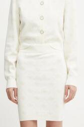 Guess szoknya gyapjú keverékből SARAH bézs, mini, ceruza fazonú, W4BD0S Z3JD2 - bézs M - answear - 22 990 Ft