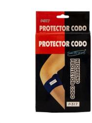 SOFTEE Neoprén könyökvédő Softee CV fekete