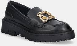 Liu Jo bőr mokaszin RUMI 34 fekete, platformos, SF5057P010222222 - fekete Női 40