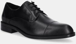 BOSS bőr félcipő Tayil fekete, férfi, 50543422 - fekete Férfi 43