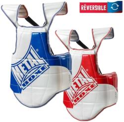 METAL BOXE 65 kg-os, fordítható plastron multiboxhoz M fehér|vörös