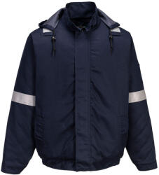 Portwest Bizflame Work+ lángálló bélelt télikabát (FR731NVRL)