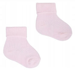  Yoclub pamut zokni 0-3 hó - v. rózsaszín