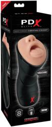 Pipedream Deep Throat Vibrating Stroker Light/Black - vibriteszt