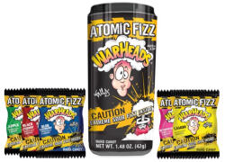 Warheads Atomic Fizz Hard Candy Canister savanyú keménycukorkák dobozban 42g - delfinbuvar