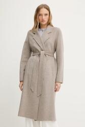 HUGO BOSS gyapjúkabát barna, átmeneti, nem zárható, 50541513 - barna 42