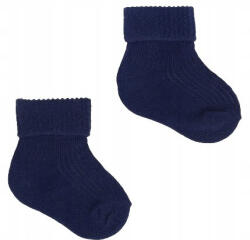  Yoclub pamut zokni 0-3 hó - sötétkék