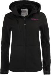 ZEAGLE Glemo Spitsbergen női 3 rétegű softshell kabát fekete fekete